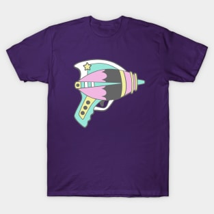 Rad Retro Ray Gun - Pastel T-Shirt
